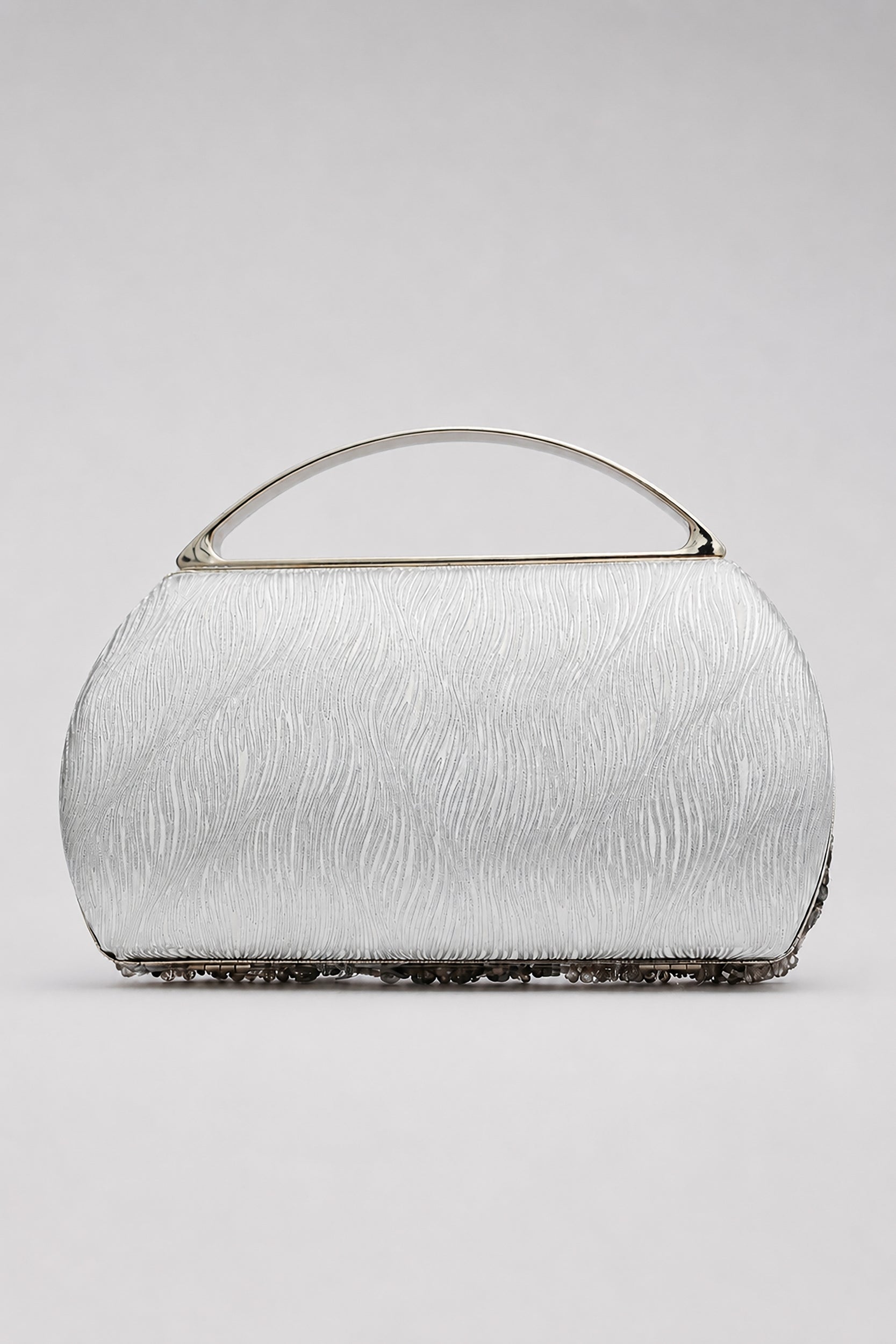 Sequined Anthracite Handbag