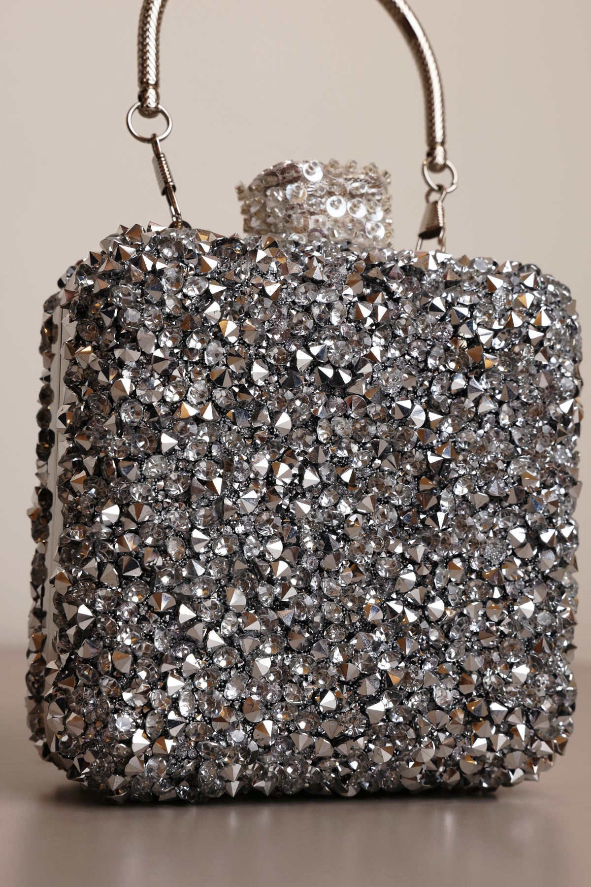 Stone Studded Handbag